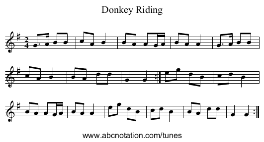 Donkey Riding